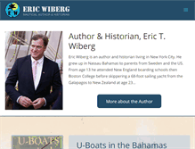 Tablet Screenshot of ericwiberg.com